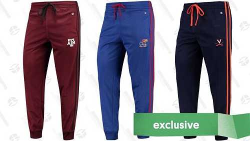 Add Comfortable Joggers To Your College Hoops-Watching Uniform For $30