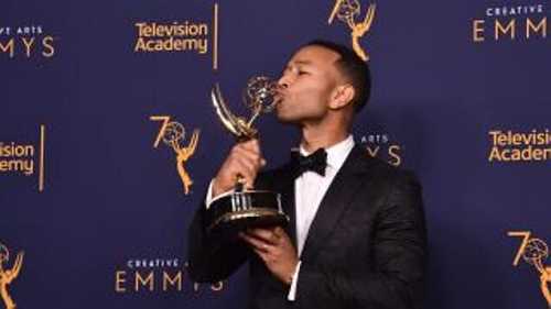 He's Got a Big EGOT: With Emmy Win, John Legend Is 1st Black Man to Secure Prestigious Achievement He's Got a Big EGOT: With Emmy Win, John Legend Is 1st Black Man to Secure Prestigious Achievement