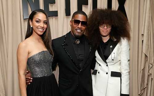 JAMIE FOXX ATTENDS GOLDEN GLOBES WITH HIS TWO 'BEAUTIFUL' DAUGHTERS