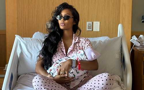 FALYNN PINA AND JAYLAN BANKS WELCOME BABY BOY OWEN KNOX: ‘HE CAME RIGHT ON TIME’